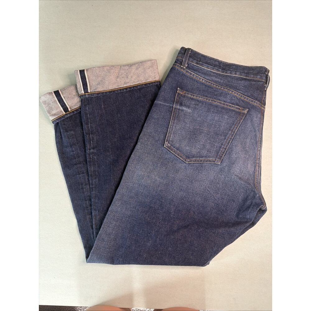 Imogene + Willie x Lewis Jeans Mens 38 Selvedge Denim Dark Wash Made USA - Picture 6 of 8